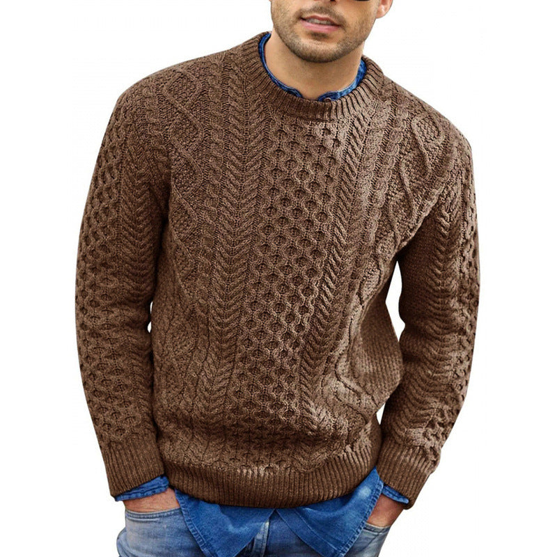 Damon | Men's Crew Neck Knit Sweater