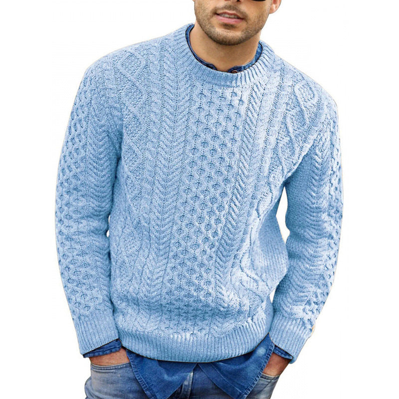 Damon | Men's Crew Neck Knit Sweater